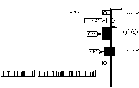3COM CORPORATION   TOKENLINK III 16/4 (3C619C)