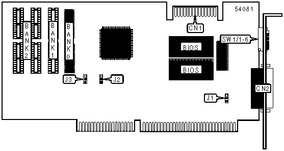 IMAGE SHARPENER [VGA, EGA, Monochrome, CGA] MVGA-T8900AS VGA GRAPHICS ADAPTER (VER.1)