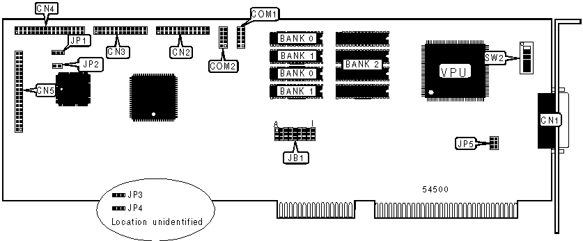 UNIDENTIFIED [Monochrome, CGA, EGA, VGA] SUPER COMBO VGA GRAPHICS ADAPTER