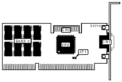 UNIDENTIFIED [Video card] VGA-001 DISPLAY CARD