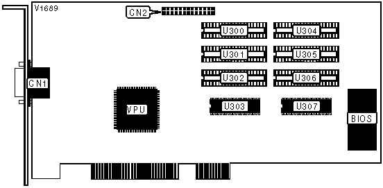 WESTERN DIGITAL CORPORATION [XVGA] PARADISE PIPELINE 64PCI (REV.1)