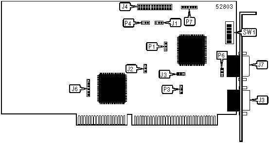 WESTERN DIGITAL CORPORATION [VGA] PARADISE 16 BIT VGA CARD